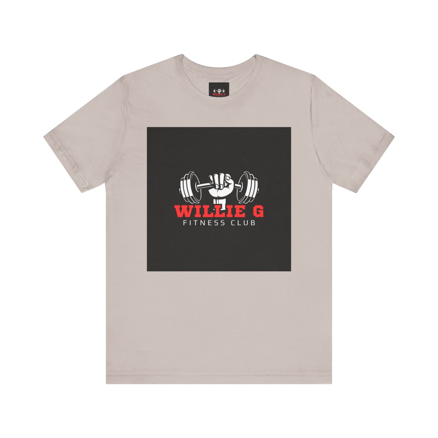 Men's Fitness Tee with 'Willie G Fitness Club' and 'Transform' Print