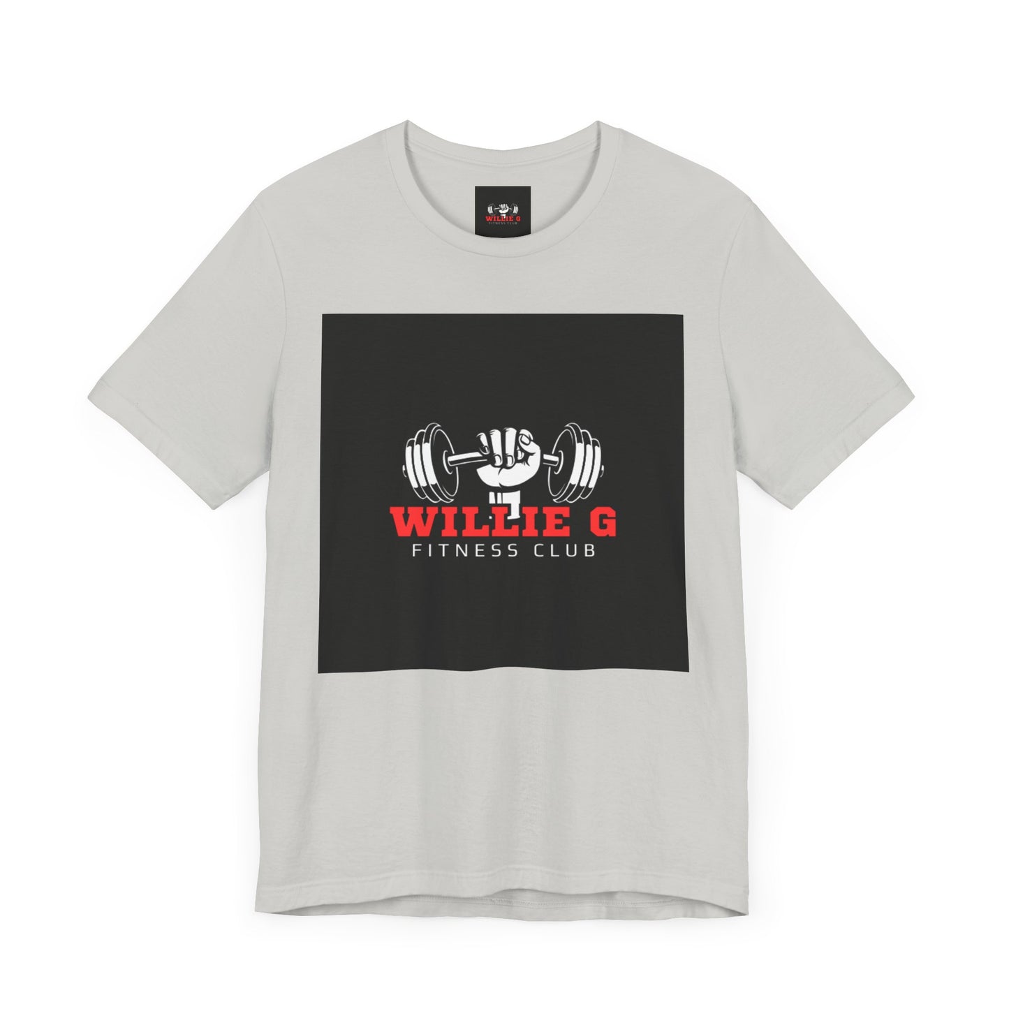 Men's Fitness Tee with 'Willie G Fitness Club' and 'Transform' Print