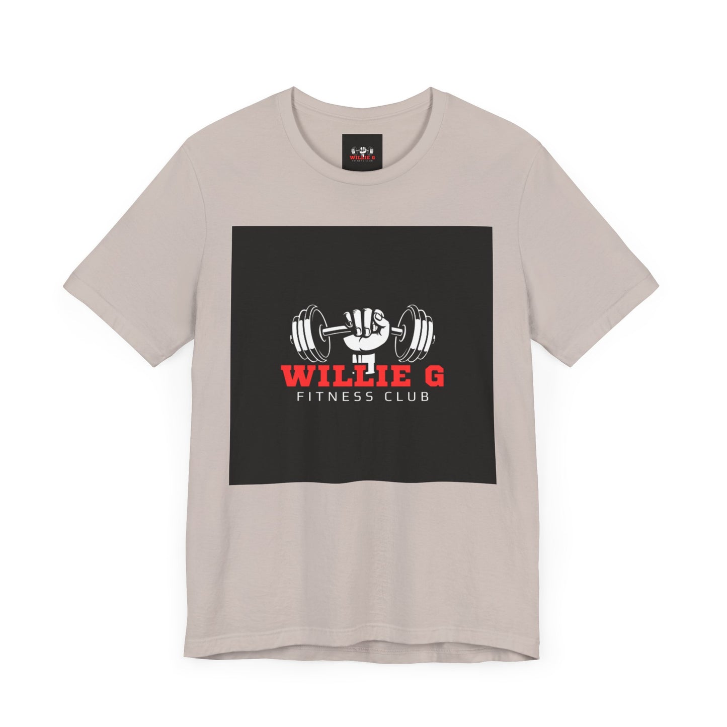 Men's Fitness Tee with 'Willie G Fitness Club' and 'Transform' Print