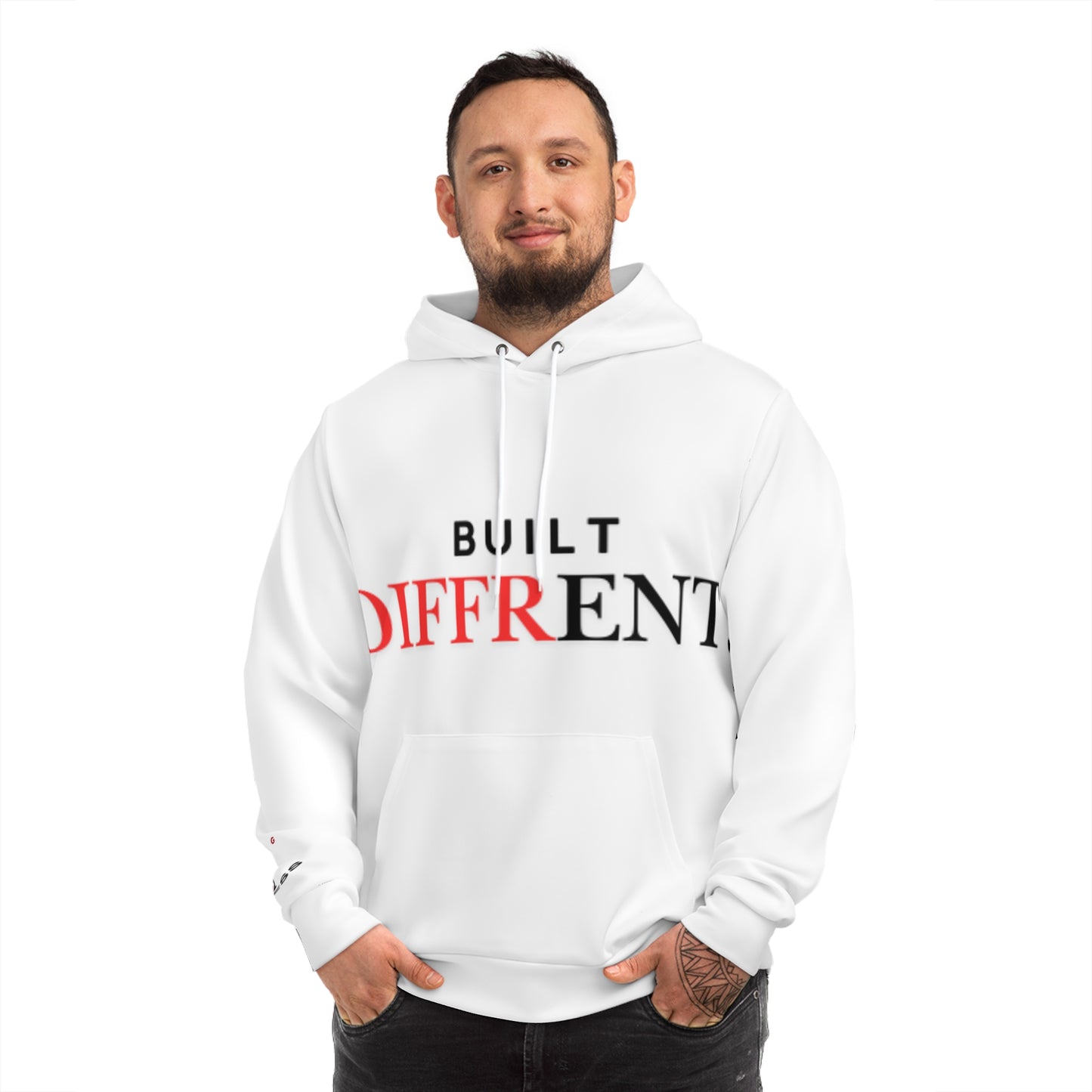 Built Different Fashion Hoodie for Fitness Enthusiasts